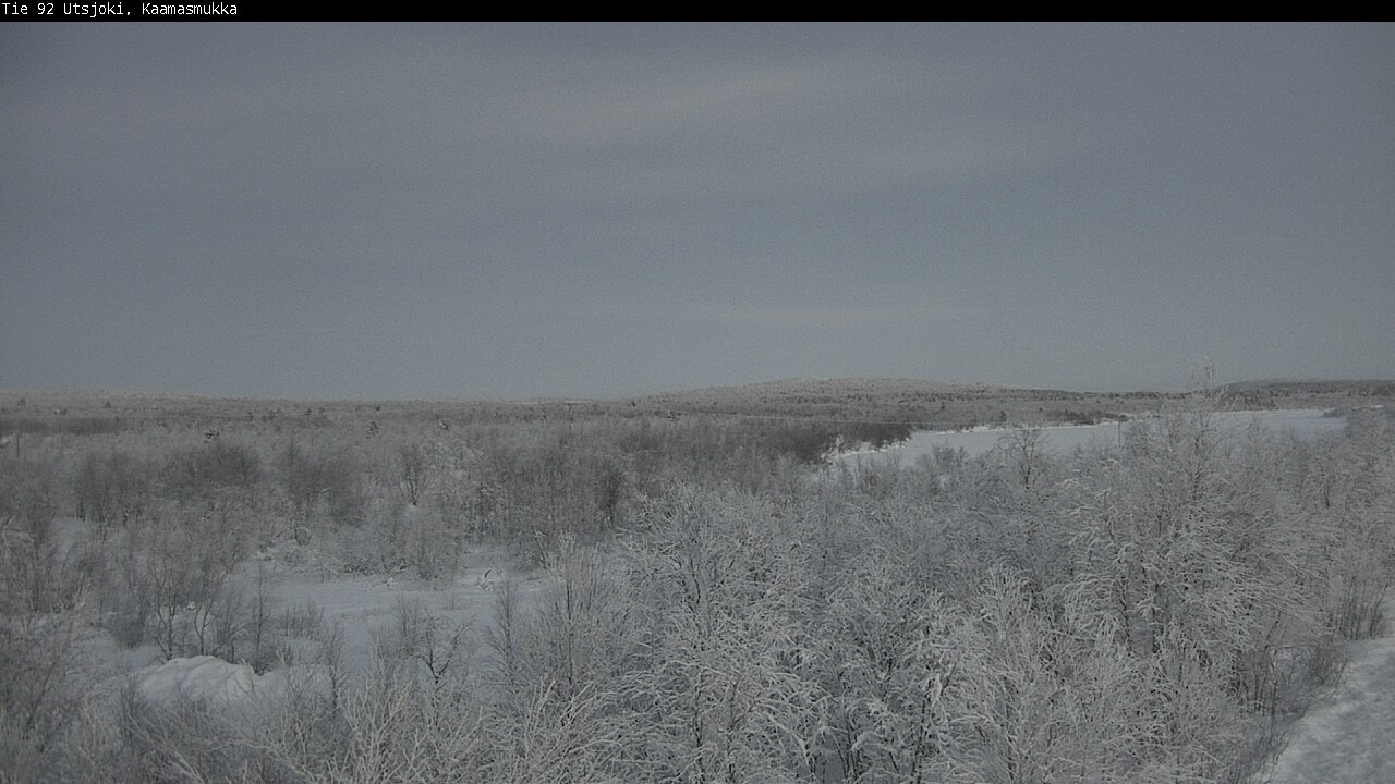 Weather Camera Image Väg 92 Utsjoki, Kaamasmukka, Utsjoki, Lappi