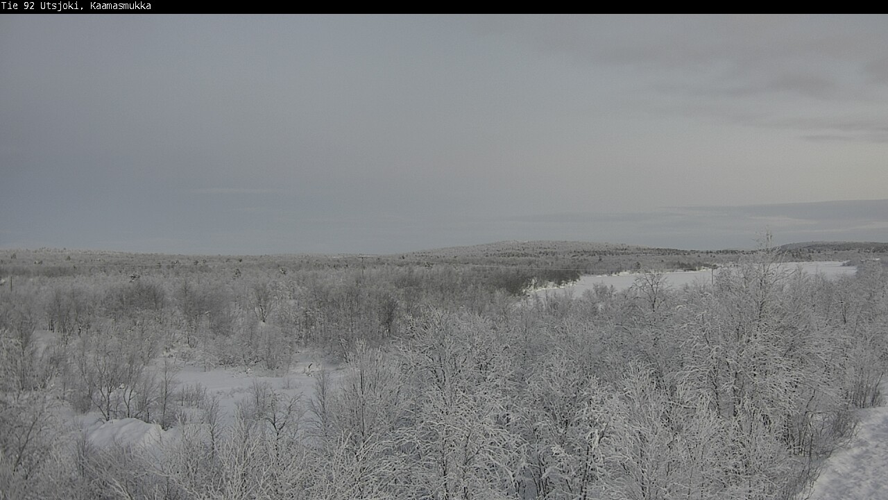 Weather Camera Image Väg 92 Utsjoki, Kaamasmukka, Utsjoki, Lappi