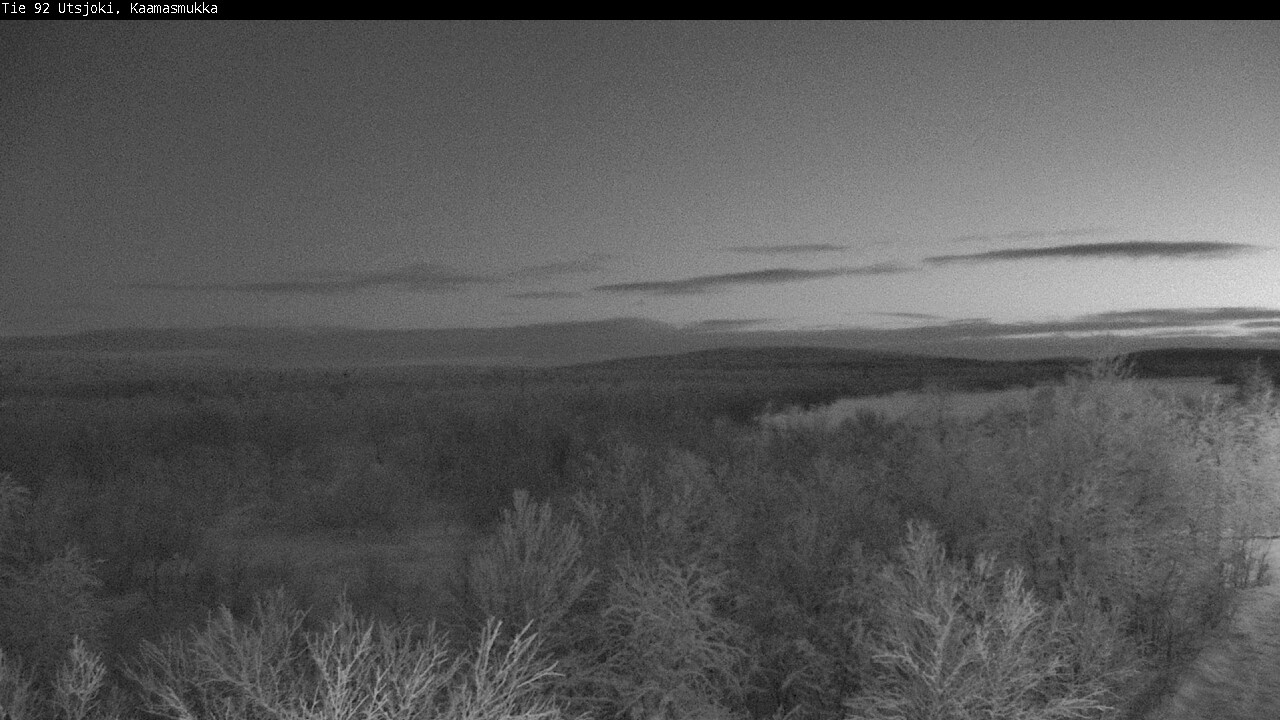 Weather Camera Image Road 92 Utsjoki, Kaamasmukka, Utsjoki, Lappi