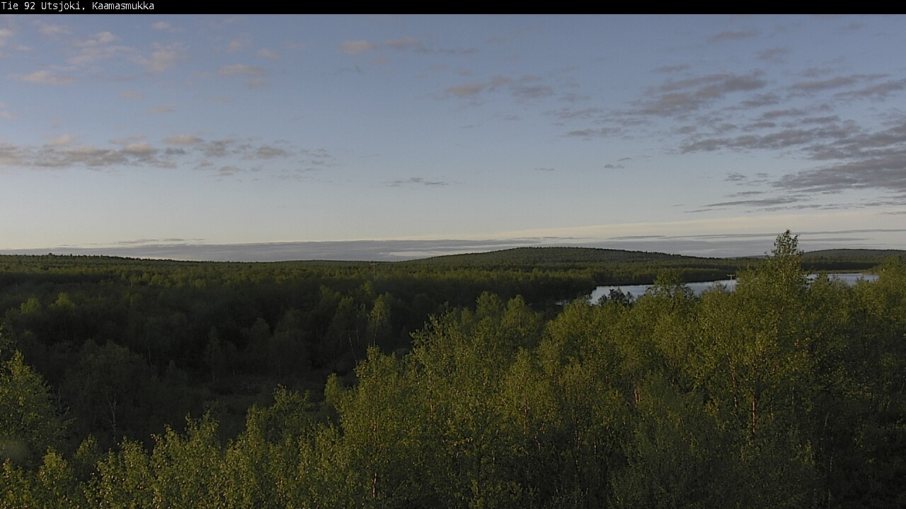 Weather Camera Image Väg 92 Utsjoki, Kaamasmukka, Utsjoki, Lappi