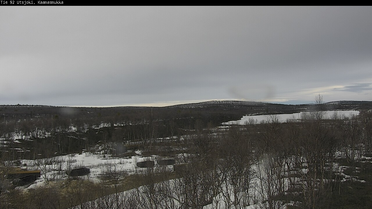 Weather Camera Image Väg 92 Utsjoki, Kaamasmukka, Utsjoki, Lappi