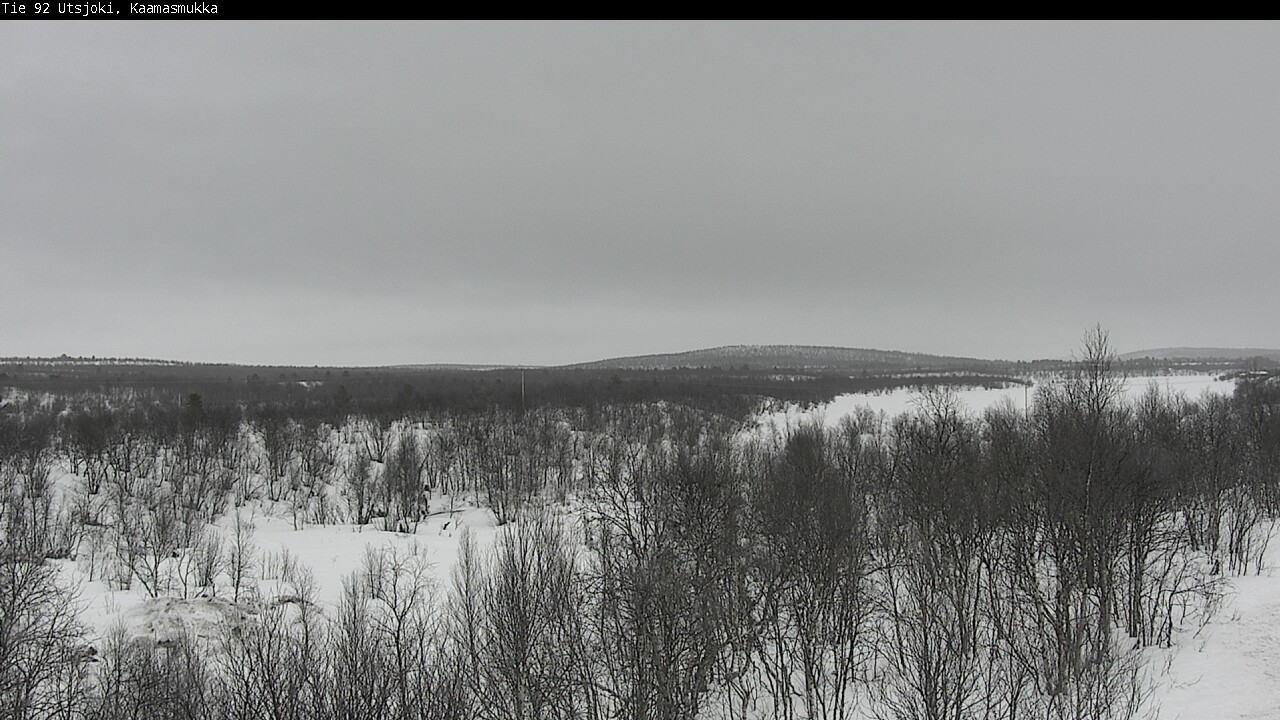 Kelikamerat Kuva Tie 92 Utsjoki, Kaamasmukka, Utsjoki, Lappi