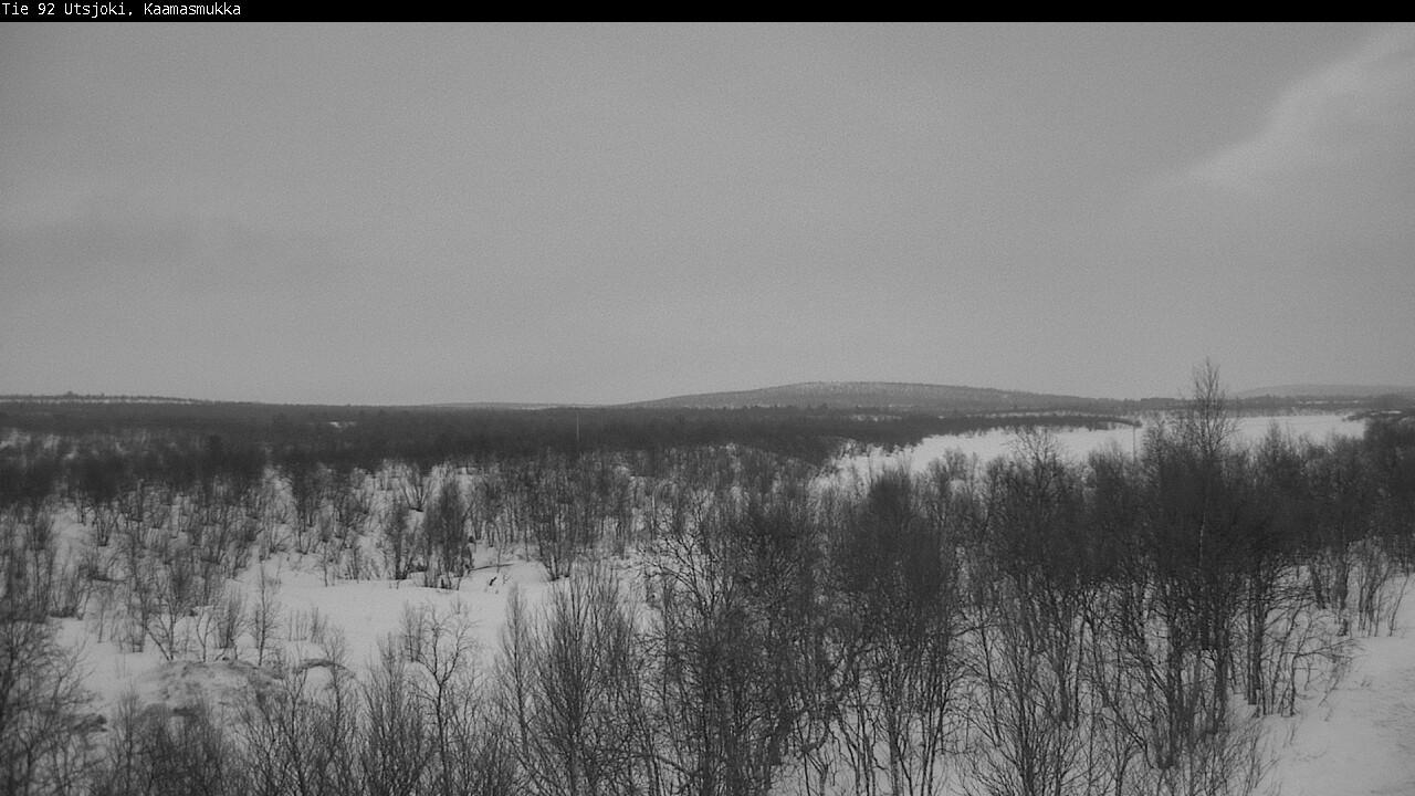 Kelikamerat Kuva Tie 92 Utsjoki, Kaamasmukka, Utsjoki, Lappi