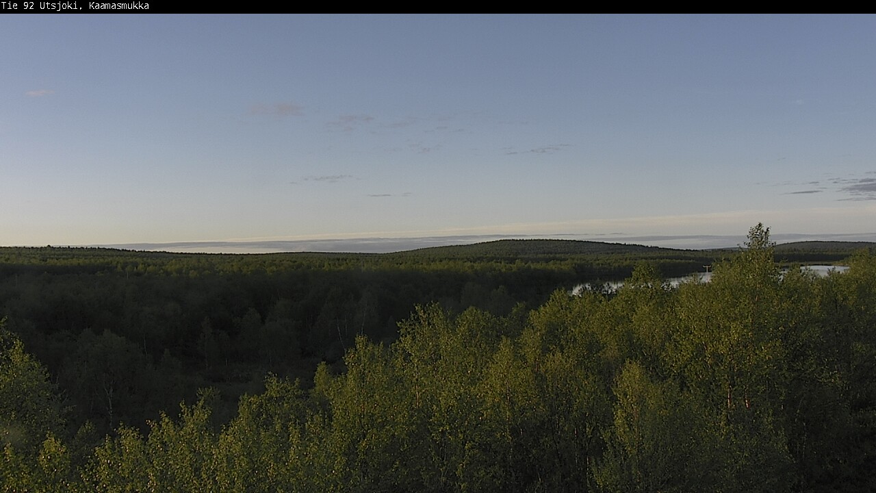 Weather Camera Image Väg 92 Utsjoki, Kaamasmukka, Utsjoki, Lappi
