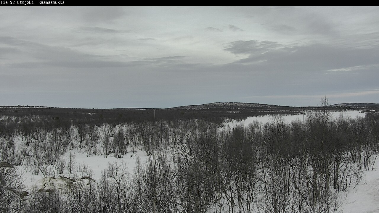 Kelikamerat Kuva Tie 92 Utsjoki, Kaamasmukka, Utsjoki, Lappi