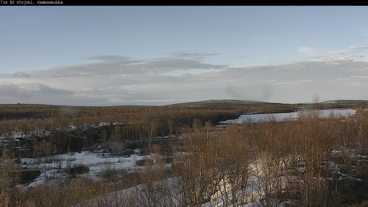 Weather Camera Image Väg 92 Utsjoki, Kaamasmukka, Utsjoki, Lappi