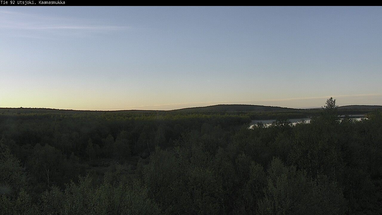 Weather Camera Image Väg 92 Utsjoki, Kaamasmukka, Utsjoki, Lappi