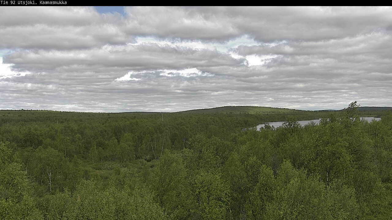 Weather Camera Image Väg 92 Utsjoki, Kaamasmukka, Utsjoki, Lappi