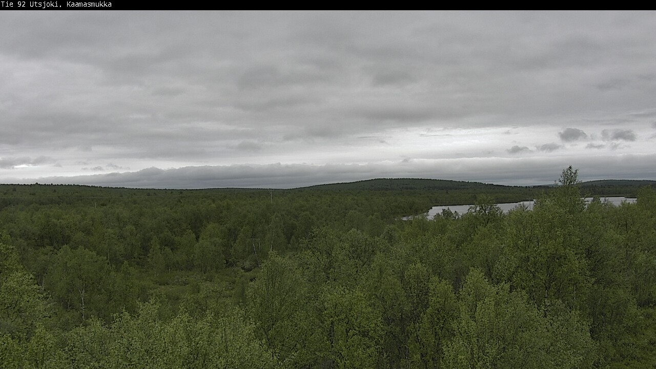 Weather Camera Image Road 92 Utsjoki, Kaamasmukka, Utsjoki, Lappi