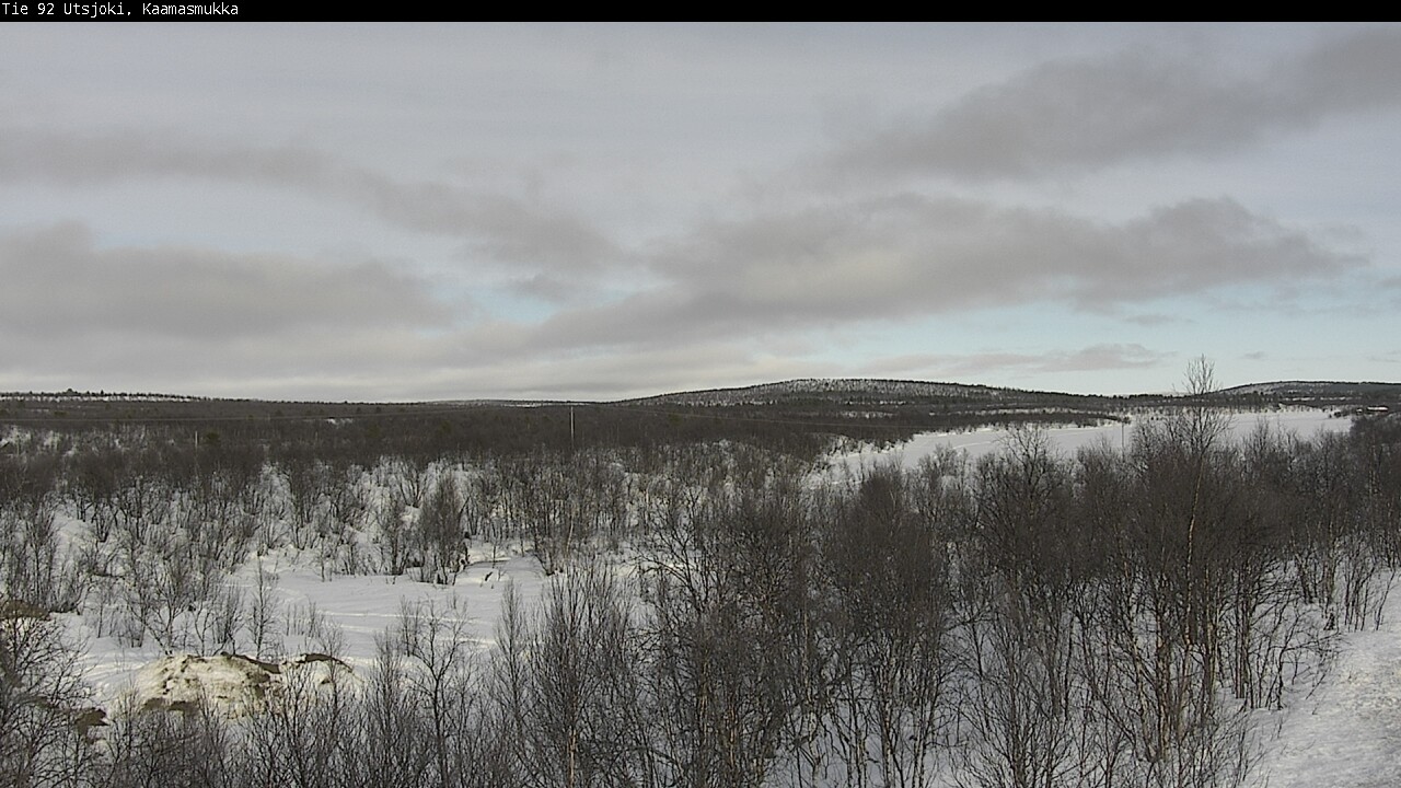 Kelikamerat Kuva Tie 92 Utsjoki, Kaamasmukka, Utsjoki, Lappi