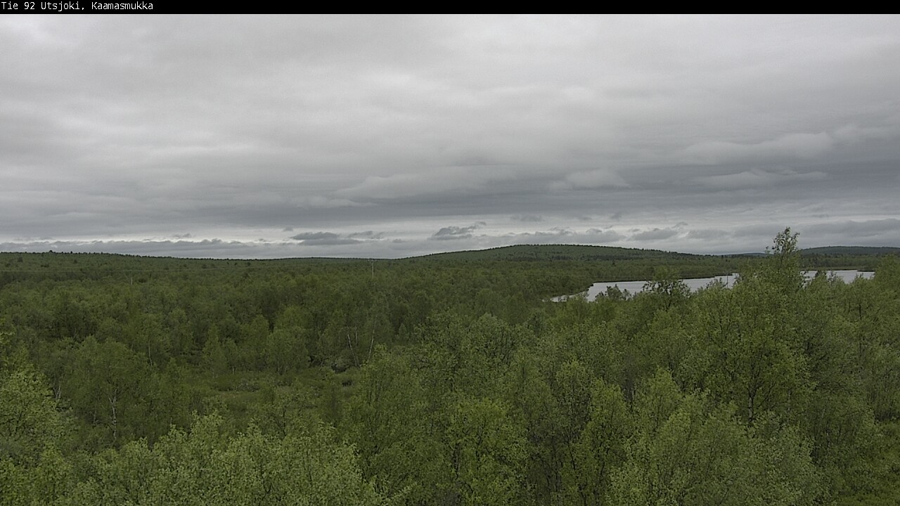 Weather Camera Image Väg 92 Utsjoki, Kaamasmukka, Utsjoki, Lappi