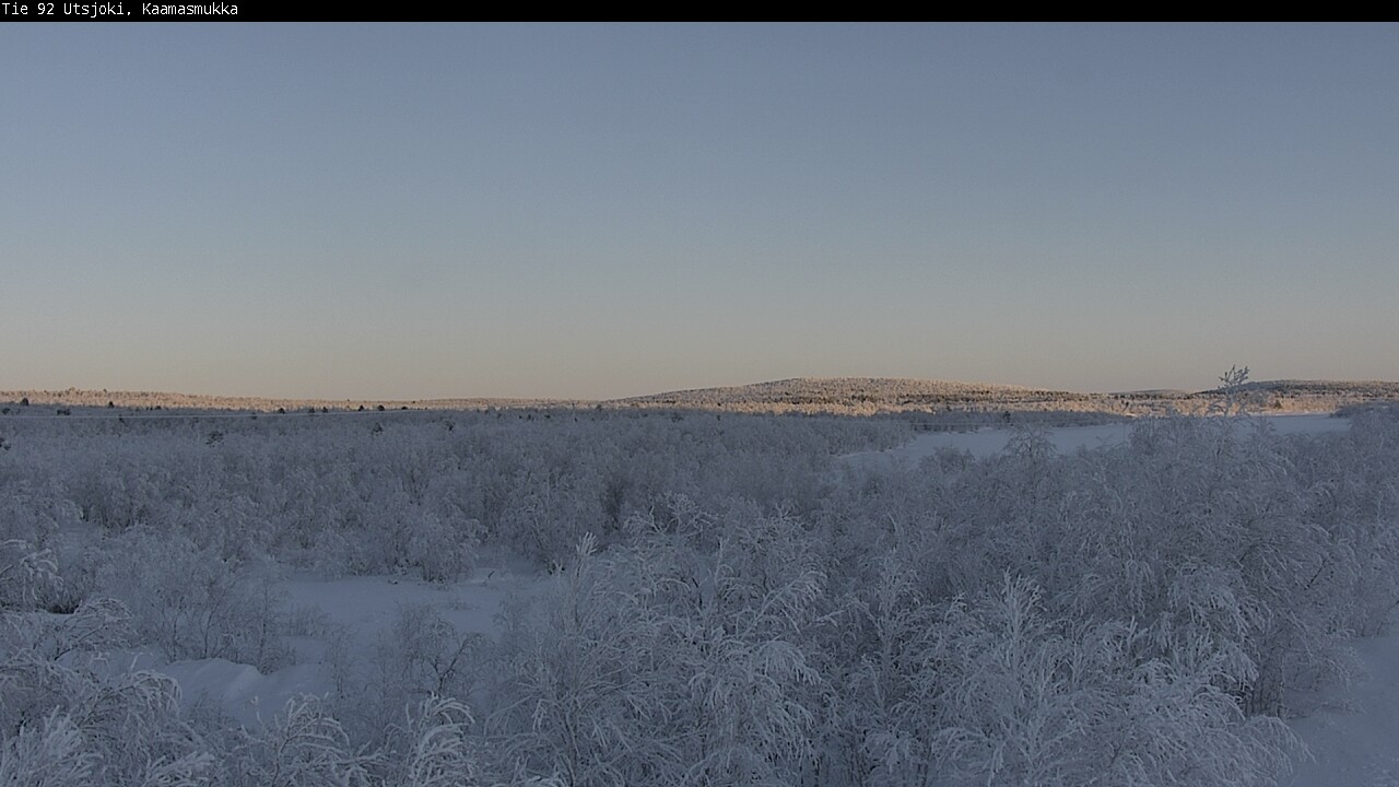 Kelikamerat Kuva Tie 92 Utsjoki, Kaamasmukka, Utsjoki, Lappi