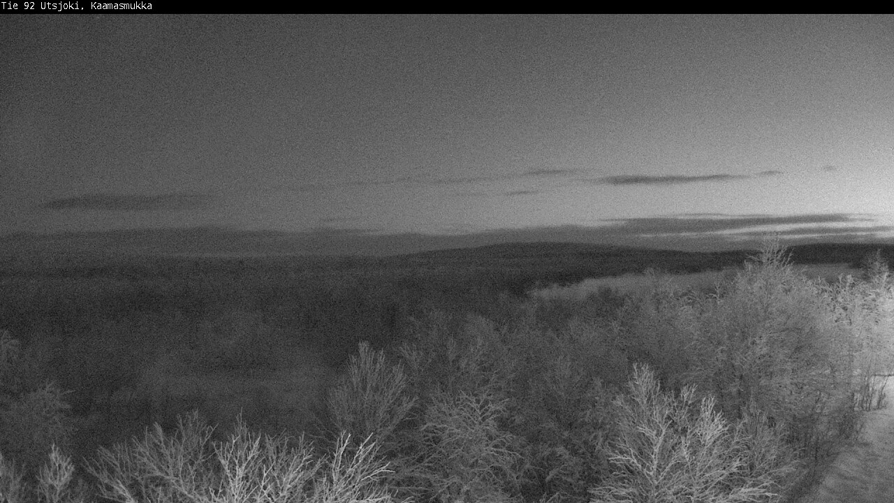 Weather Camera Image Road 92 Utsjoki, Kaamasmukka, Utsjoki, Lappi