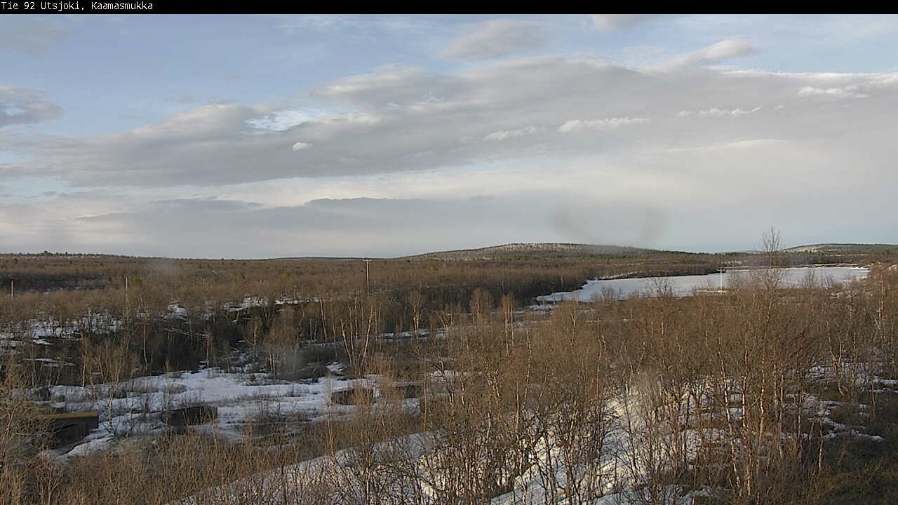 Weather Camera Image Väg 92 Utsjoki, Kaamasmukka, Utsjoki, Lappi