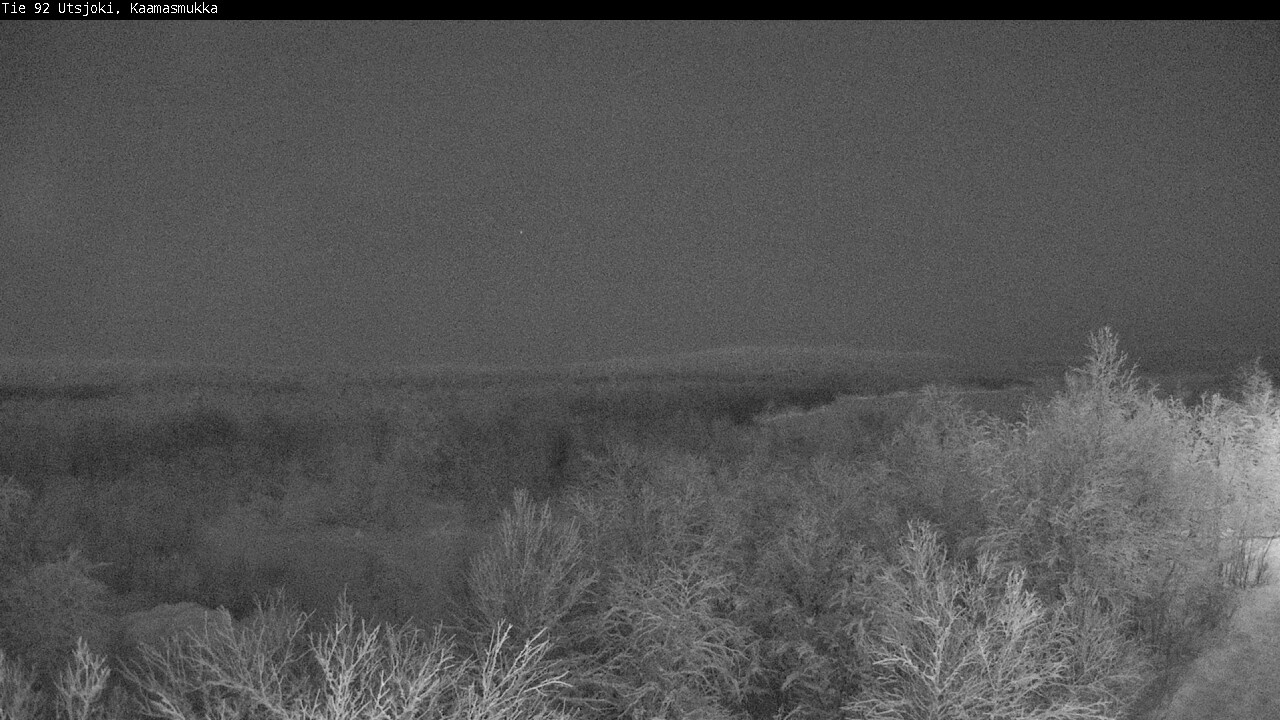 Weather Camera Image Väg 92 Utsjoki, Kaamasmukka, Utsjoki, Lappi