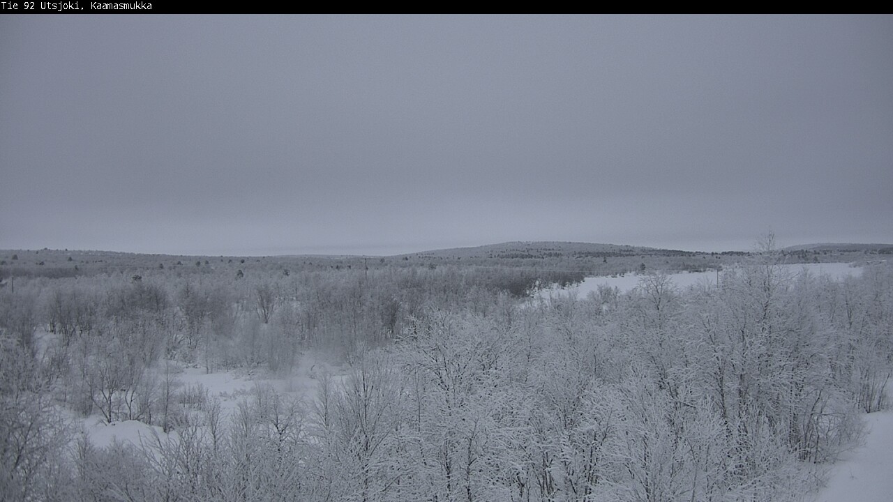 Kelikamerat Kuva Tie 92 Utsjoki, Kaamasmukka, Utsjoki, Lappi