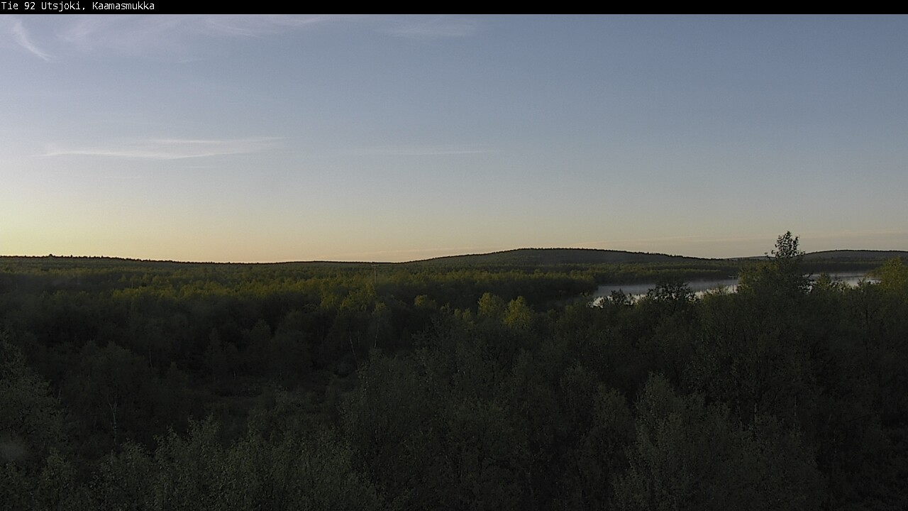 Weather Camera Image Väg 92 Utsjoki, Kaamasmukka, Utsjoki, Lappi