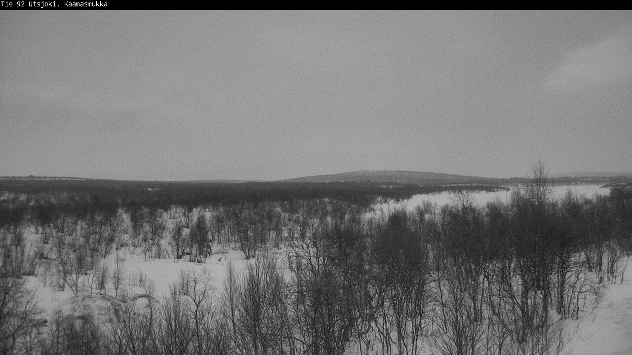 Kelikamerat Kuva Tie 92 Utsjoki, Kaamasmukka, Utsjoki, Lappi