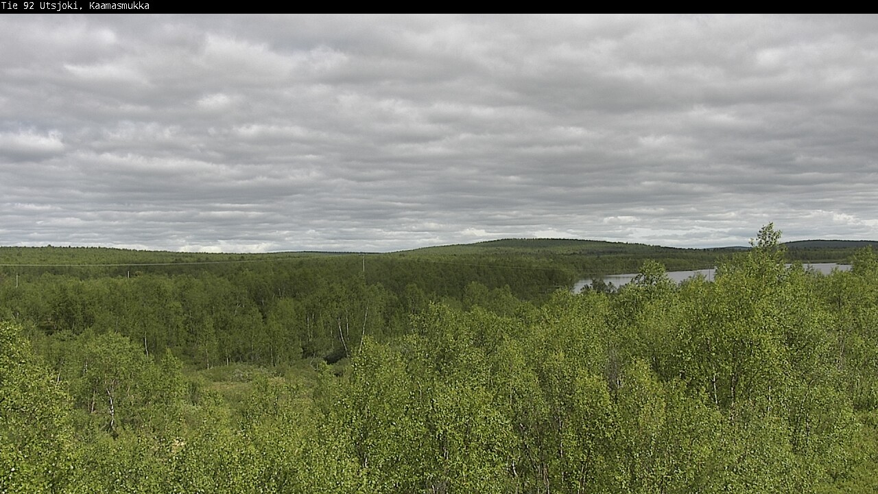 Weather Camera Image Väg 92 Utsjoki, Kaamasmukka, Utsjoki, Lappi