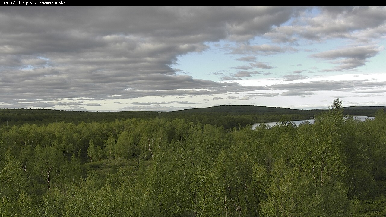 Weather Camera Image Väg 92 Utsjoki, Kaamasmukka, Utsjoki, Lappi