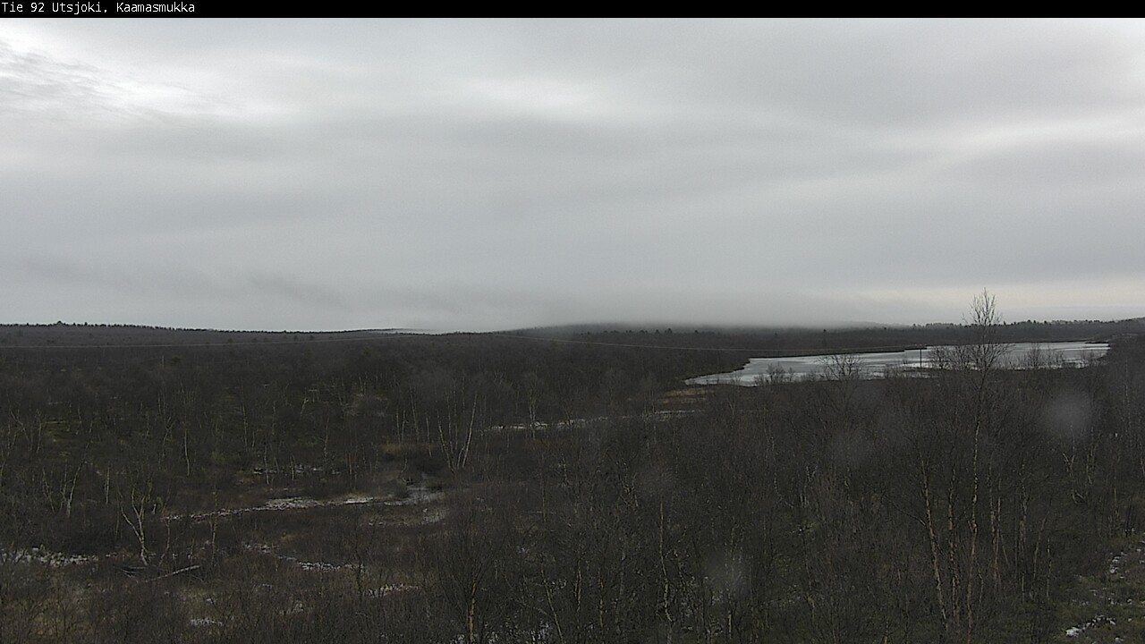 Kelikamerat Kuva Tie 92 Utsjoki, Kaamasmukka, Utsjoki, Lappi