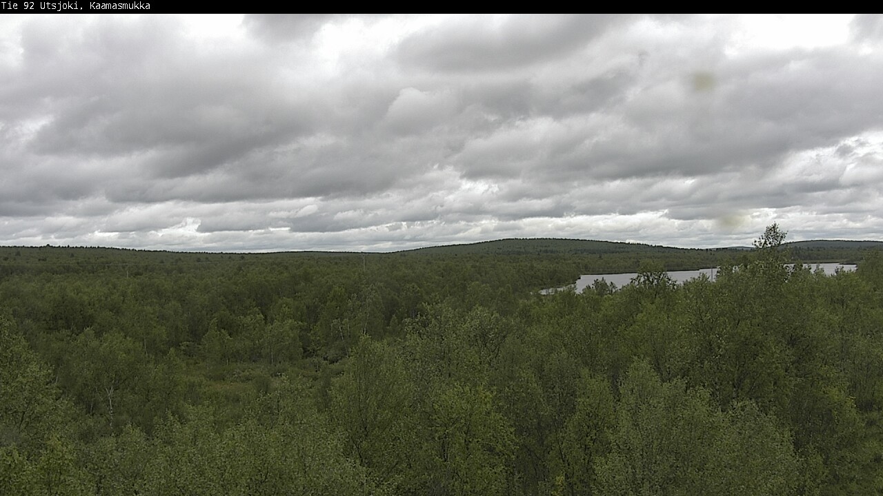 Weather Camera Image Road 92 Utsjoki, Kaamasmukka, Utsjoki, Lappi