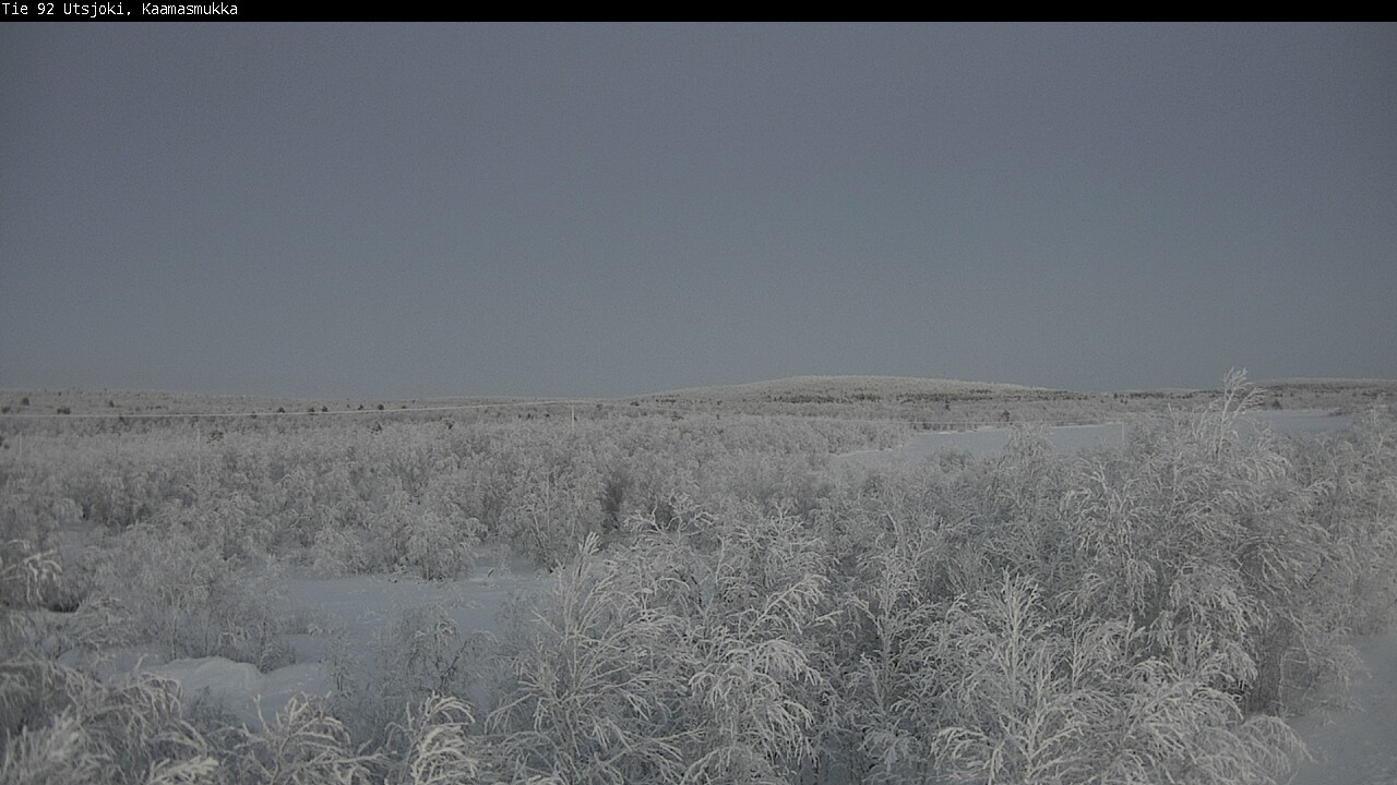 Kelikamerat Kuva Tie 92 Utsjoki, Kaamasmukka, Utsjoki, Lappi