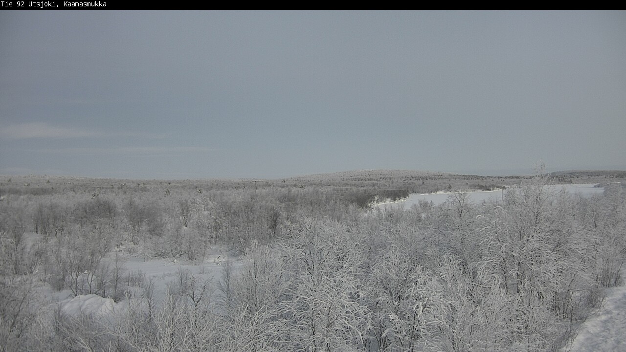 Weather Camera Image Väg 92 Utsjoki, Kaamasmukka, Utsjoki, Lappi