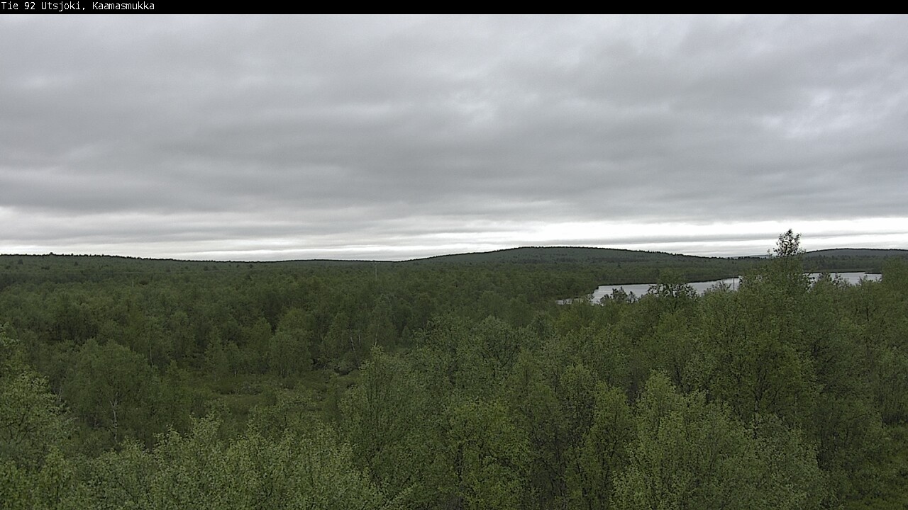 Kelikamerat Kuva Tie 92 Utsjoki, Kaamasmukka, Utsjoki, Lappi