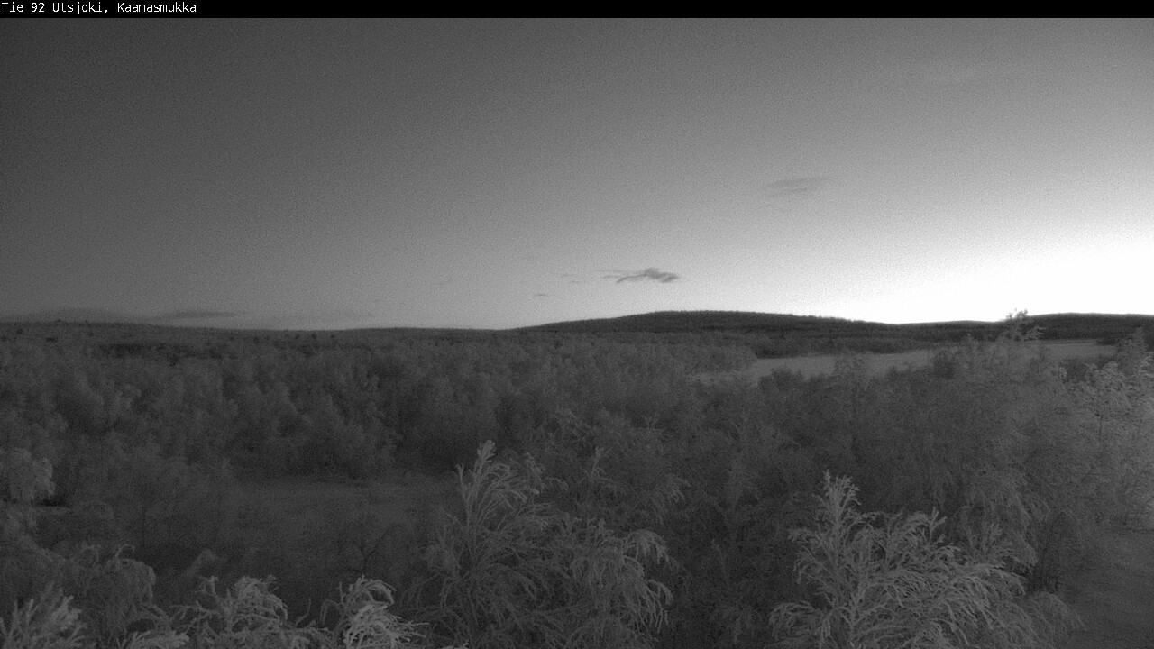 Kelikamerat Kuva Tie 92 Utsjoki, Kaamasmukka, Utsjoki, Lappi