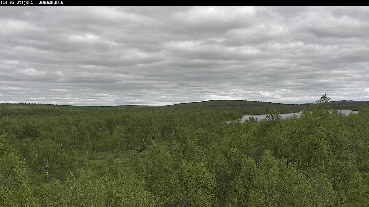 Weather Camera Image Väg 92 Utsjoki, Kaamasmukka, Utsjoki, Lappi