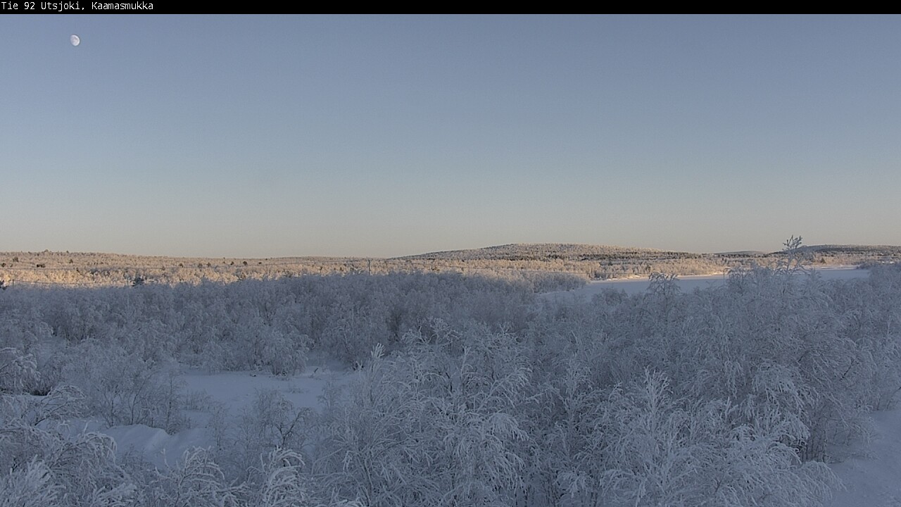 Kelikamerat Kuva Tie 92 Utsjoki, Kaamasmukka, Utsjoki, Lappi