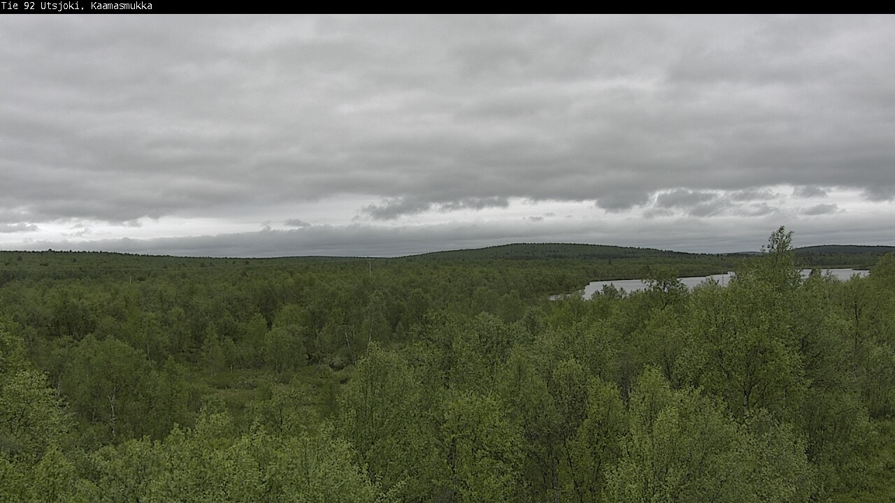 Weather Camera Image Road 92 Utsjoki, Kaamasmukka, Utsjoki, Lappi