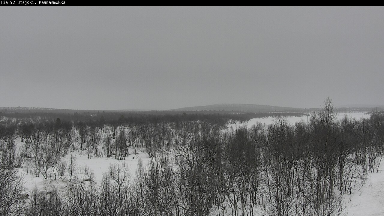 Kelikamerat Kuva Tie 92 Utsjoki, Kaamasmukka, Utsjoki, Lappi