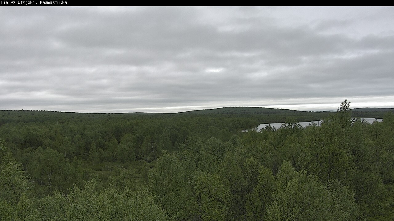 Kelikamerat Kuva Tie 92 Utsjoki, Kaamasmukka, Utsjoki, Lappi
