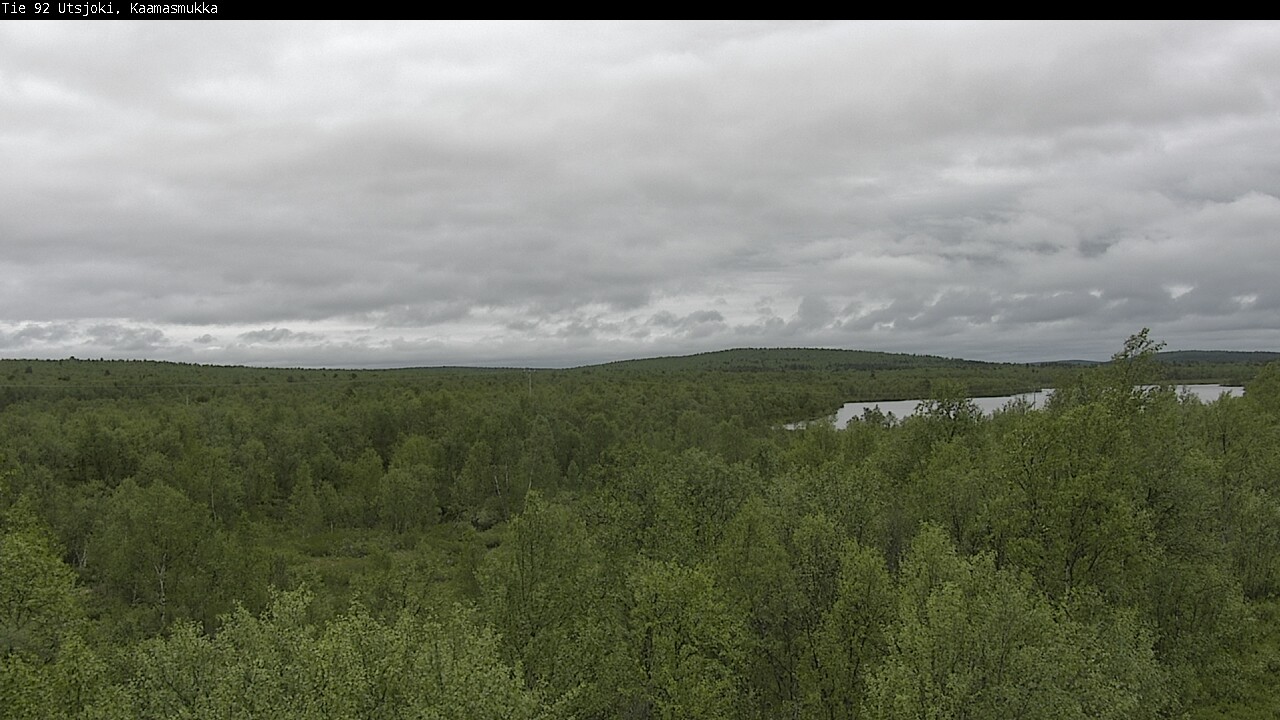 Weather Camera Image Road 92 Utsjoki, Kaamasmukka, Utsjoki, Lappi