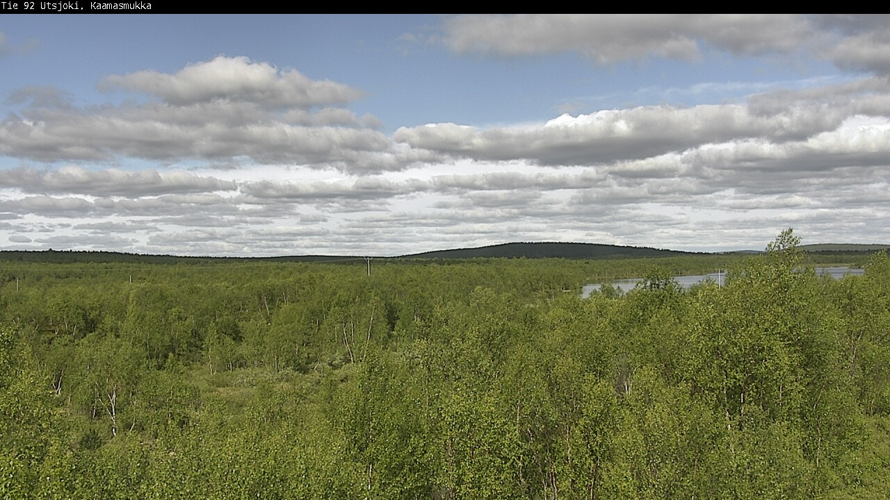Weather Camera Image Väg 92 Utsjoki, Kaamasmukka, Utsjoki, Lappi