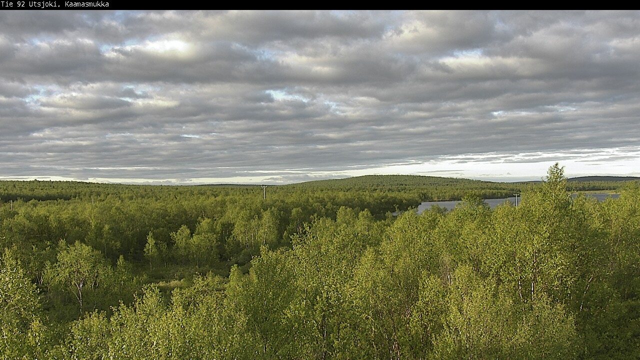 Weather Camera Image Väg 92 Utsjoki, Kaamasmukka, Utsjoki, Lappi