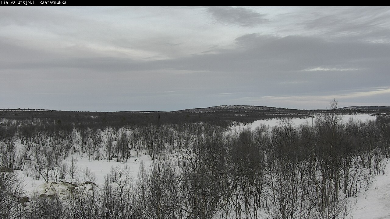 Kelikamerat Kuva Tie 92 Utsjoki, Kaamasmukka, Utsjoki, Lappi