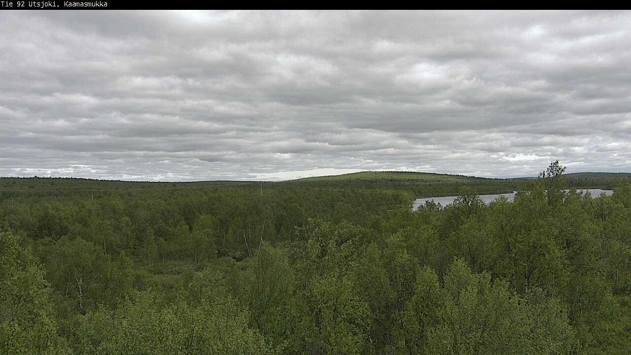 Weather Camera Image Väg 92 Utsjoki, Kaamasmukka, Utsjoki, Lappi