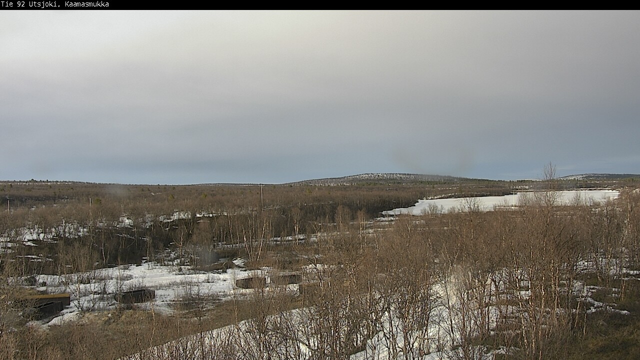 Weather Camera Image Väg 92 Utsjoki, Kaamasmukka, Utsjoki, Lappi