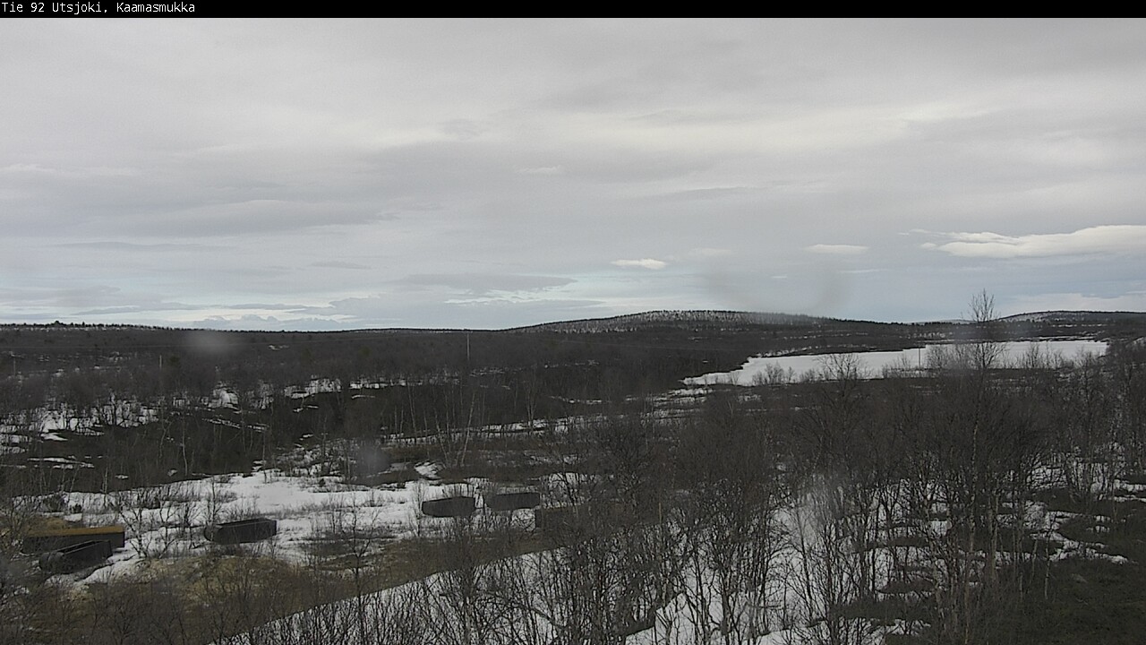 Weather Camera Image Väg 92 Utsjoki, Kaamasmukka, Utsjoki, Lappi