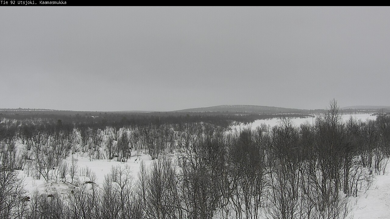 Weather Camera Image Road 92 Utsjoki, Kaamasmukka, Utsjoki, Lappi
