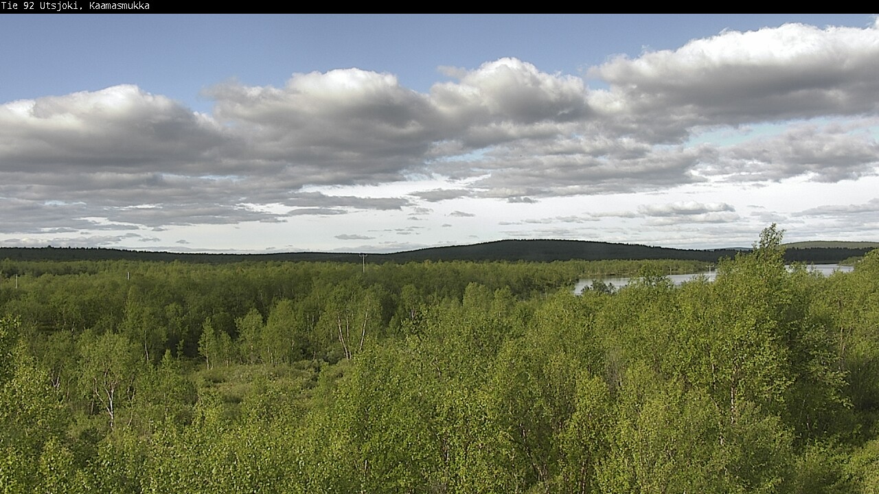 Weather Camera Image Väg 92 Utsjoki, Kaamasmukka, Utsjoki, Lappi