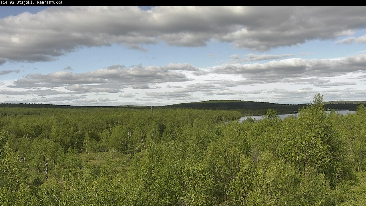 Weather Camera Image Väg 92 Utsjoki, Kaamasmukka, Utsjoki, Lappi