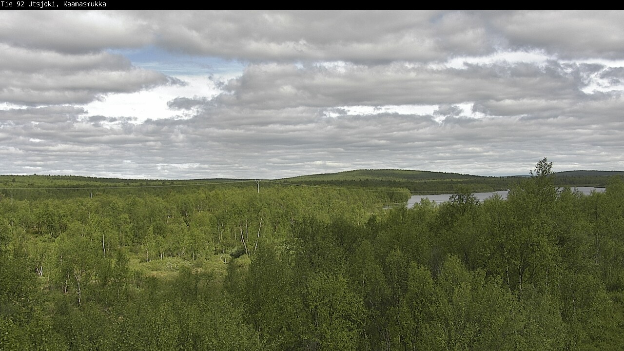 Weather Camera Image Väg 92 Utsjoki, Kaamasmukka, Utsjoki, Lappi