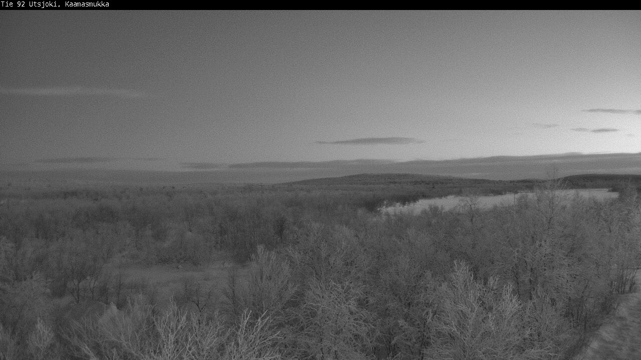 Weather Camera Image Road 92 Utsjoki, Kaamasmukka, Utsjoki, Lappi