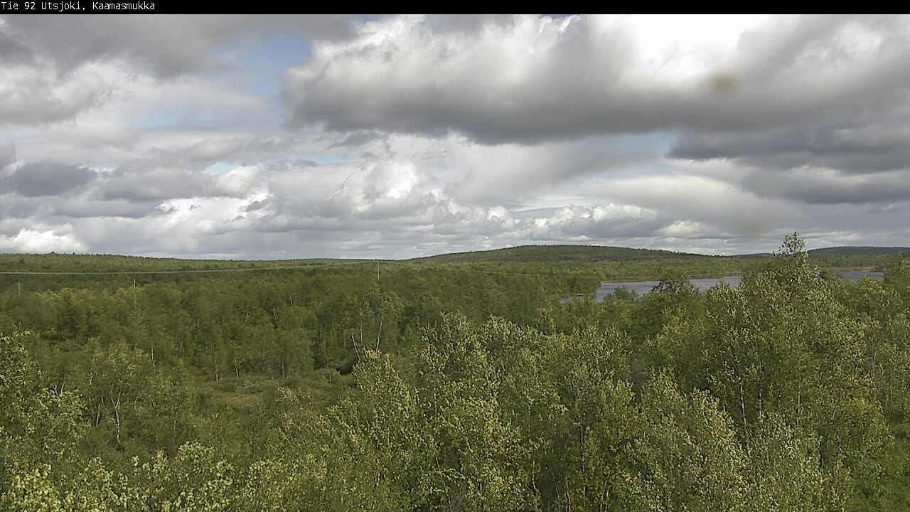 Weather Camera Image Road 92 Utsjoki, Kaamasmukka, Utsjoki, Lappi