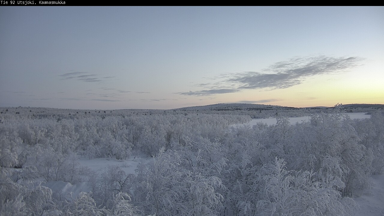 Kelikamerat Kuva Tie 92 Utsjoki, Kaamasmukka, Utsjoki, Lappi