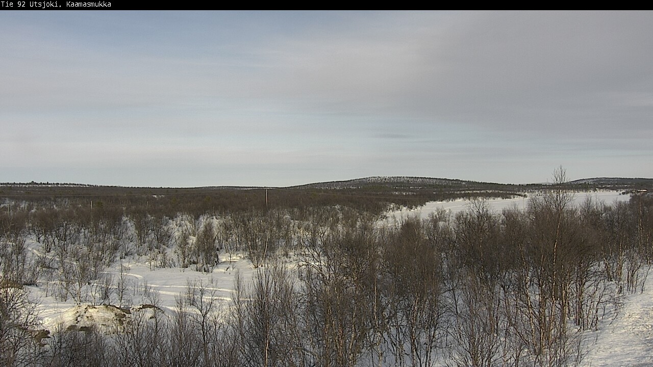 Kelikamerat Kuva Tie 92 Utsjoki, Kaamasmukka, Utsjoki, Lappi